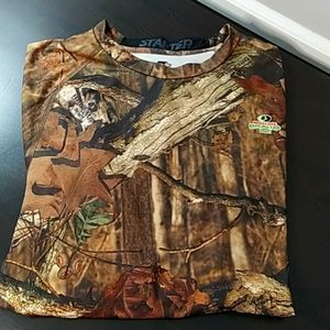 Mossy Oak break up Starter dri fit long sleeve Lg